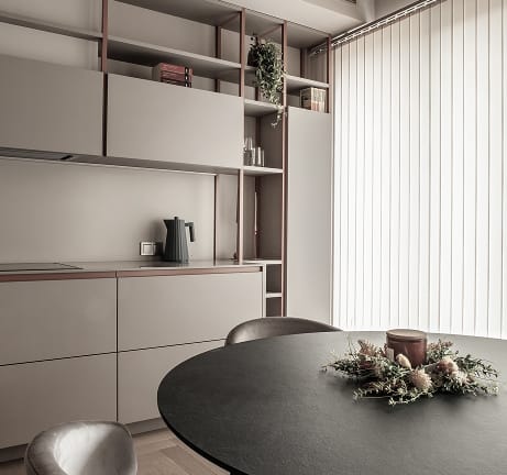 Идеальный союз: как гармонично объединить интерьер кухни и спальни